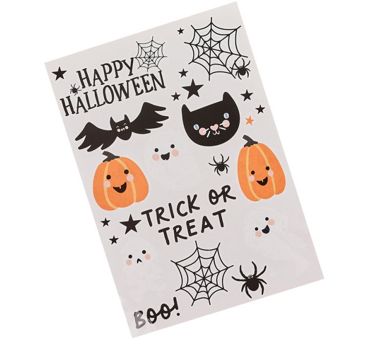 Spooky Characters Tattoos 2PK