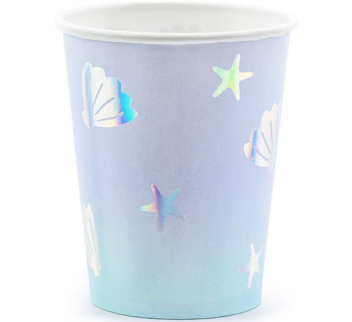 Narwhal Paper Cups ( 6 Pieces )