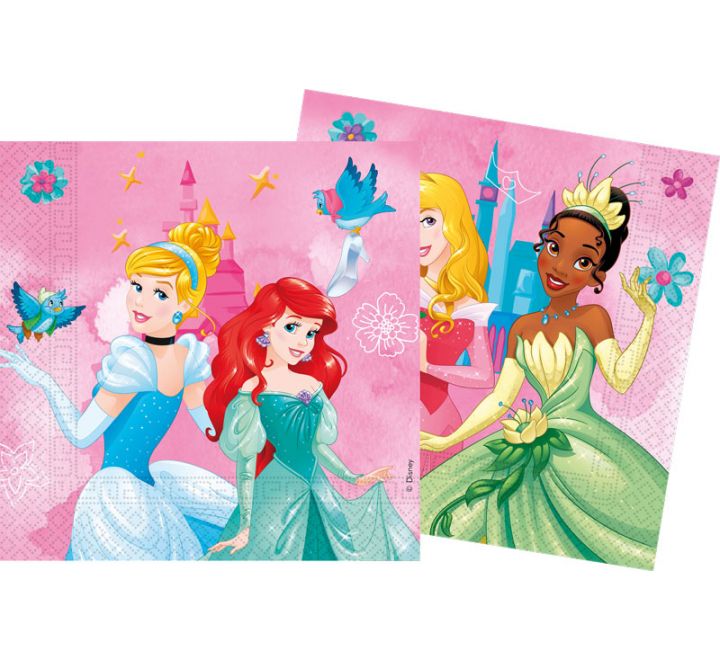 Disney Princess Live Your Story Napkins ( 20 Pieces ) (DISCONTINUED)