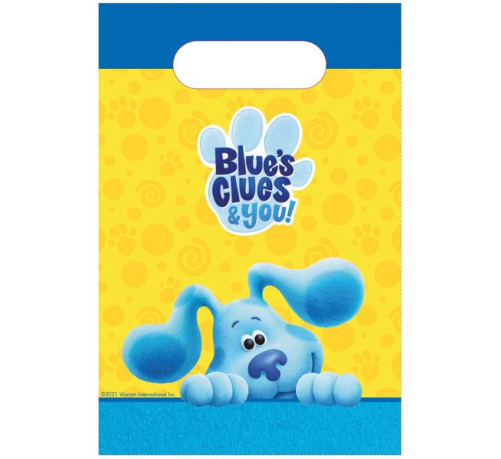 Blue's Clues Paper Lootbag (8 Pieces)
