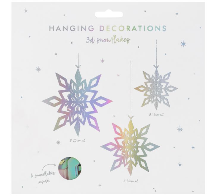 Hanging Snowflakes Decoration (6)
