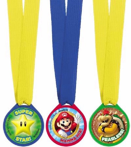 Super Mario Award Medals