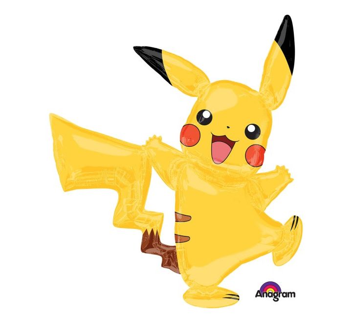 Pokemon Pikachu airwalker foil balloon