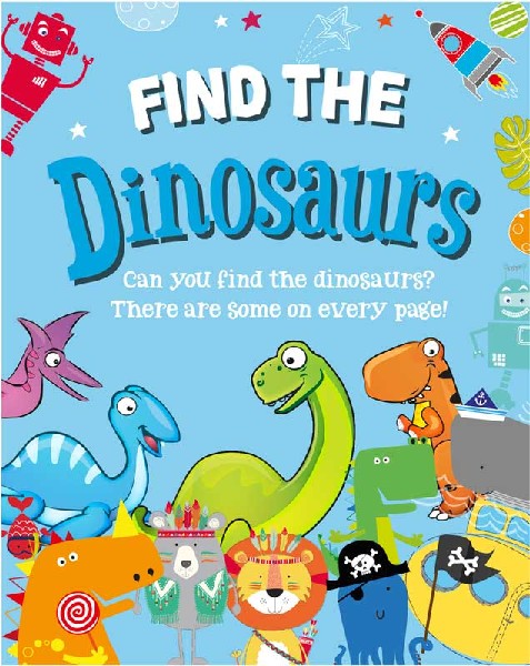 Find The Dinosaur Book
