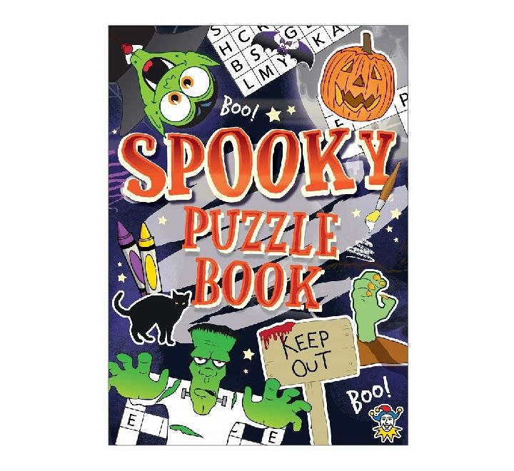 Halloween puzzle book