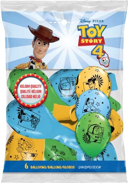 Disney Toy Story 4 Balloons (6 Pieces)