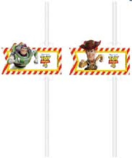 Disney Toy Story Paper Straws (4 Pieces)