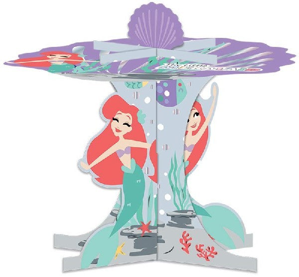 Disney Princess Mermaid Arial Under The Sea Cupcake Stand