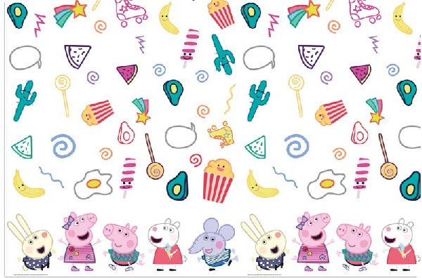 Peppa pig party table cover