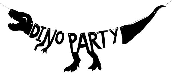 Dinosaurs Party Banner