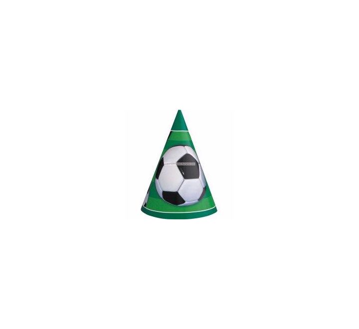 Football Party Hats (8 Pieces)