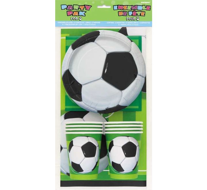 3D Football Party Pack for 8