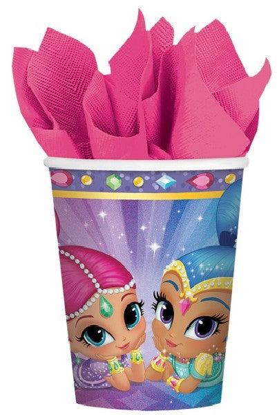 Shimmer And Shine Cups (8 pieces)