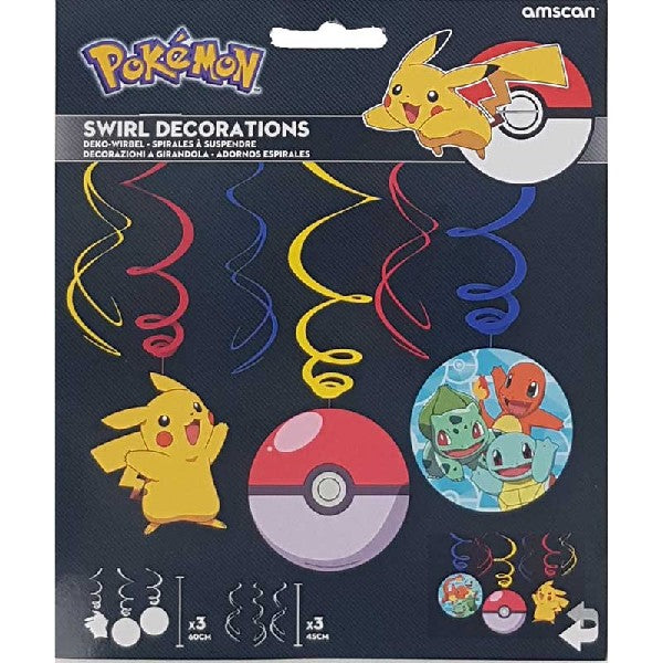 Pokemon Swirl Decoration