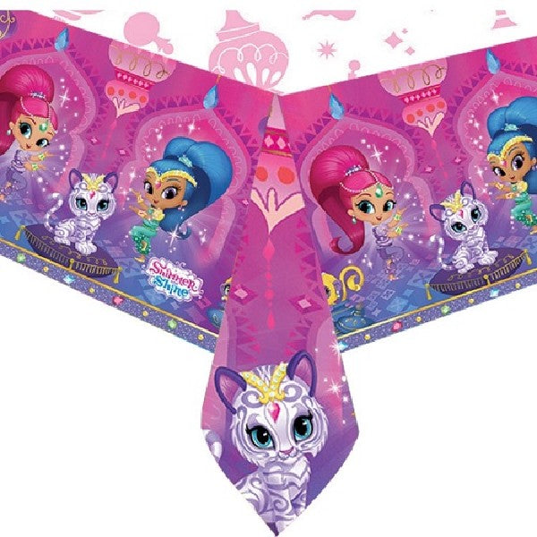 Shimmer And Shine Plastic Tablecover