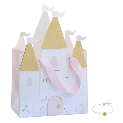 Princess Castle Paper Party Bags & Bracelets