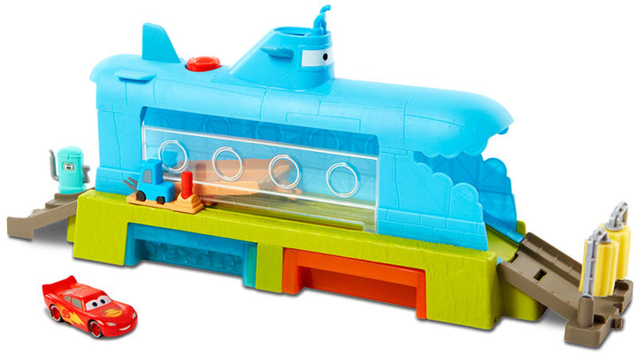Disney And Pixar Cars Color Change Whale Car Wash Playset