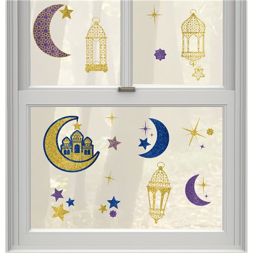 Ramadan Window Decorations