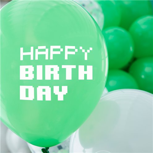Gamer Latex Balloons - 12"
