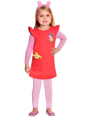 Peppa Pig Dress - Toddler & Child Costume