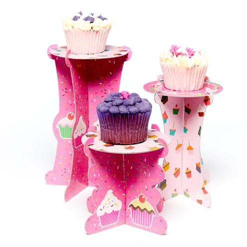 Set of 3 Cupcake Stands