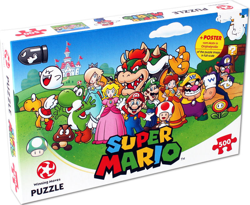 Puzzle Mario Kart And Friends 500pc