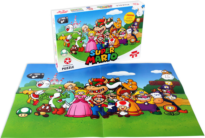 Puzzle Mario Kart And Friends 500pc