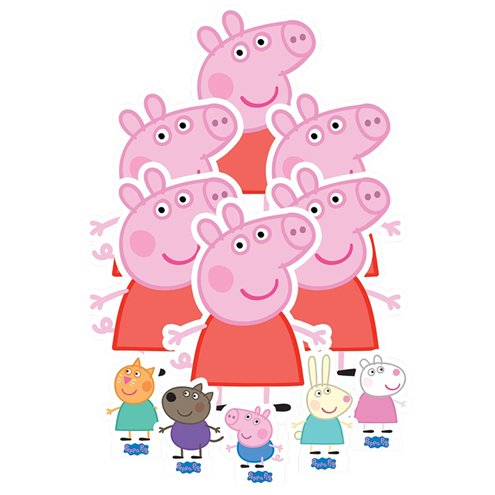 Peppa Pig Table Toppers Decorating Kit (11 PK)