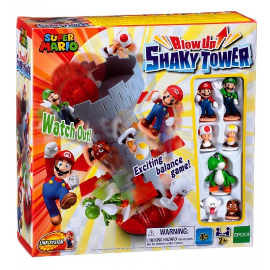 Super Mario Blow Up Tower Game